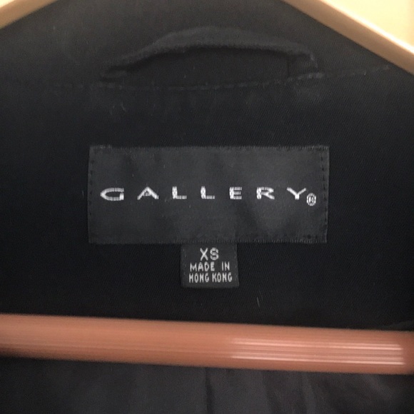 Gallery black double breasted coat - Picture 2 of 5